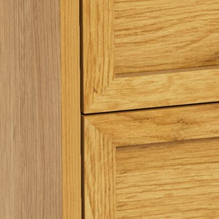 Нощно шкафче ALIN 46x40 cm, светло кафяво