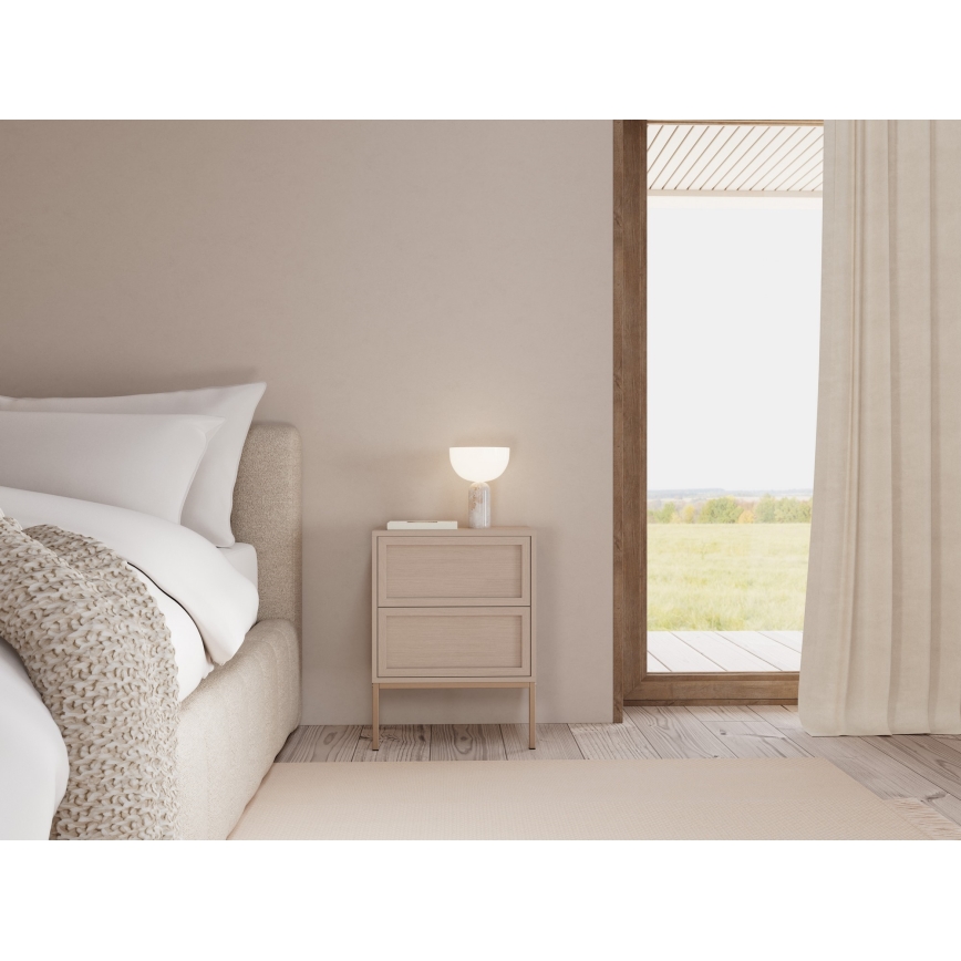 Нощно шкафче ALIN 46x40 см таупе