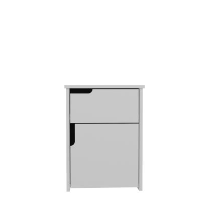 Нощно шкафче ASRA 60x45 cм бяло
