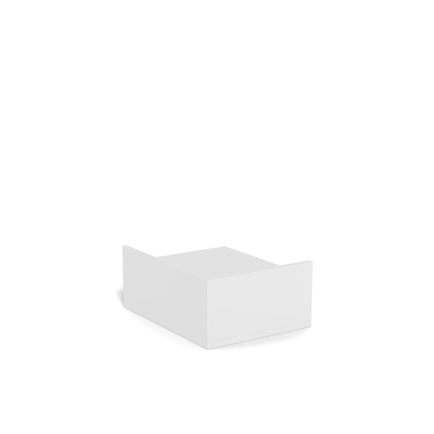 Нощно шкафче AVA 40x32 см бяло