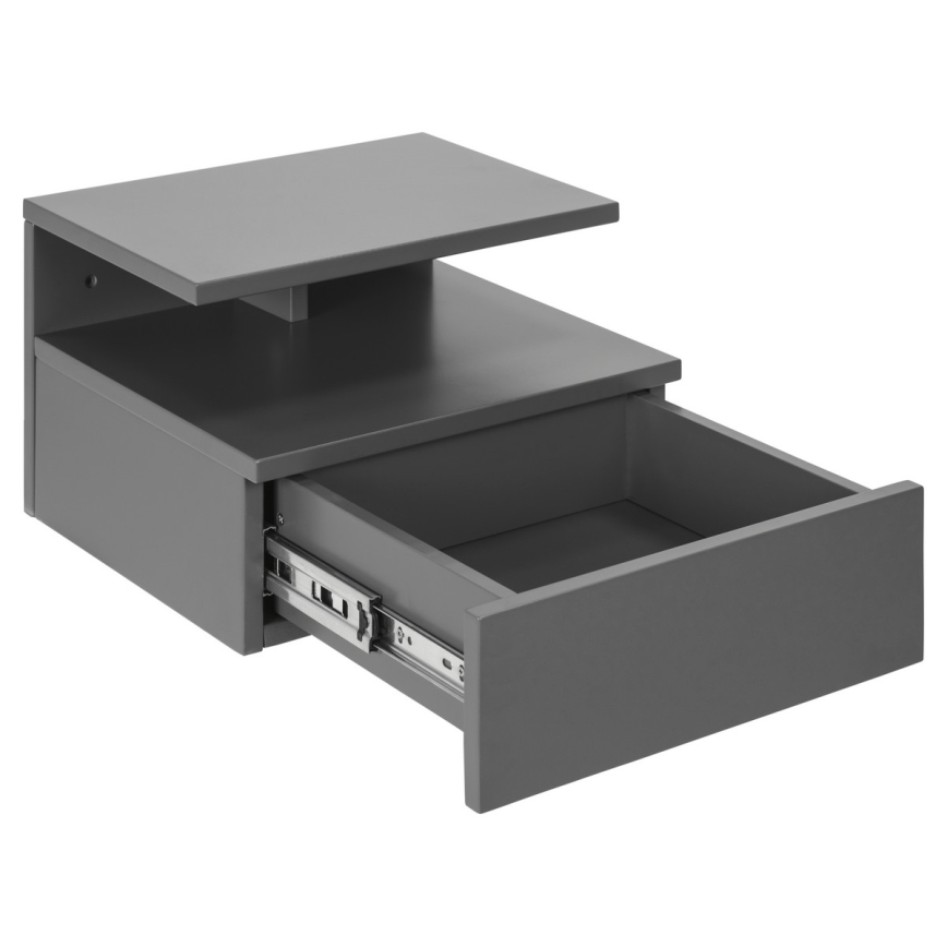 Нощно шкафче AVA сив цвят