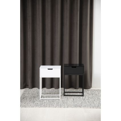 Нощно шкафче CARLY бяло