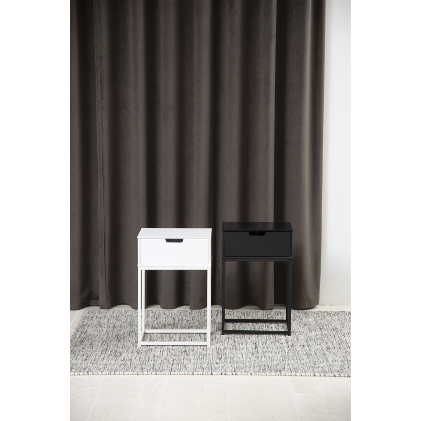 Нощно шкафче CARLY бяло