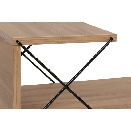 Нощно шкафче CROSS 55x50 cм кафяво