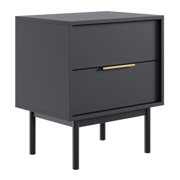 Нощно шкафче ELI черно