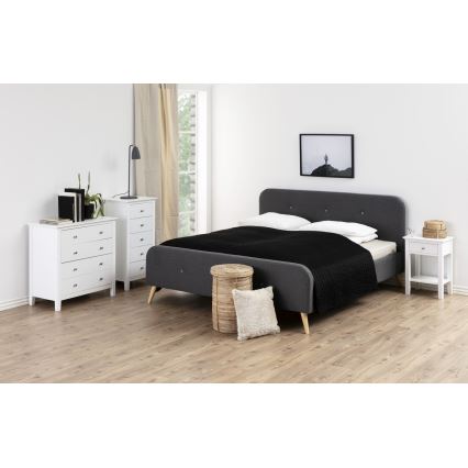 Нощно шкафче LARA бяло