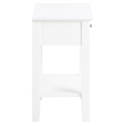 Нощно шкафче LARA бяло