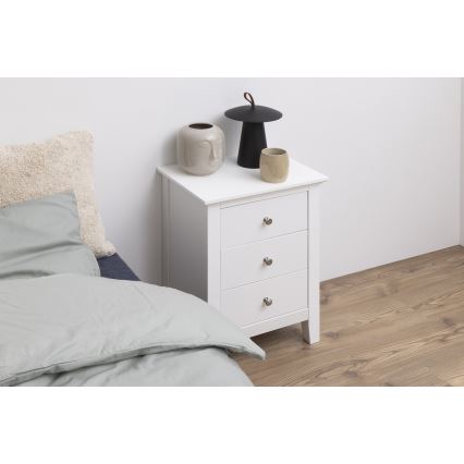 Нощно шкафче LARA бяло