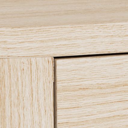Нощно шкафче MADERA 46x30 cm в цвят бял дъб