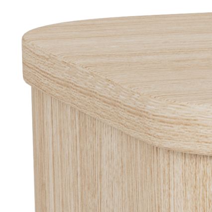 Нощно шкафче MADERA 46x30 cm в цвят бял дъб