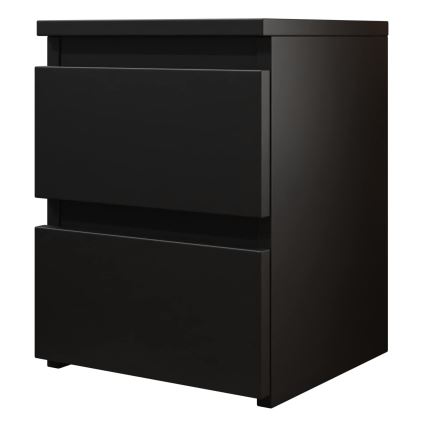 Нощно шкафче MALWA 40x40 см матов черен