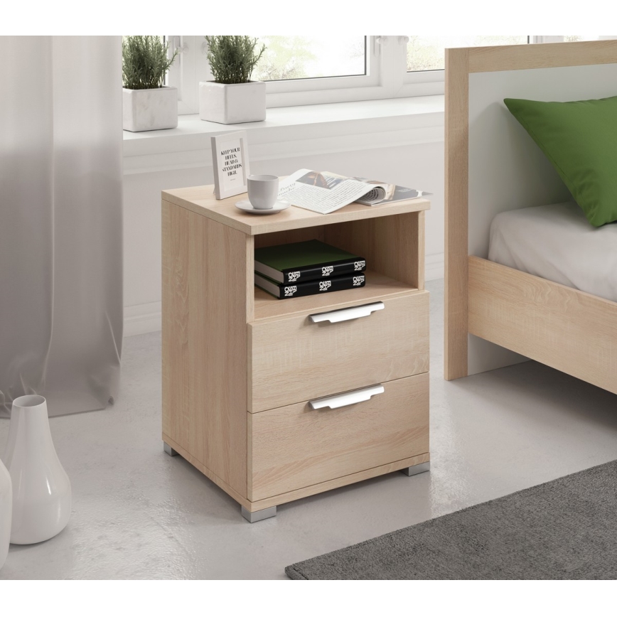 Нощно шкафче NED дъб сонома