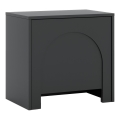 Нощно шкафче NIO в цвят антрацит
