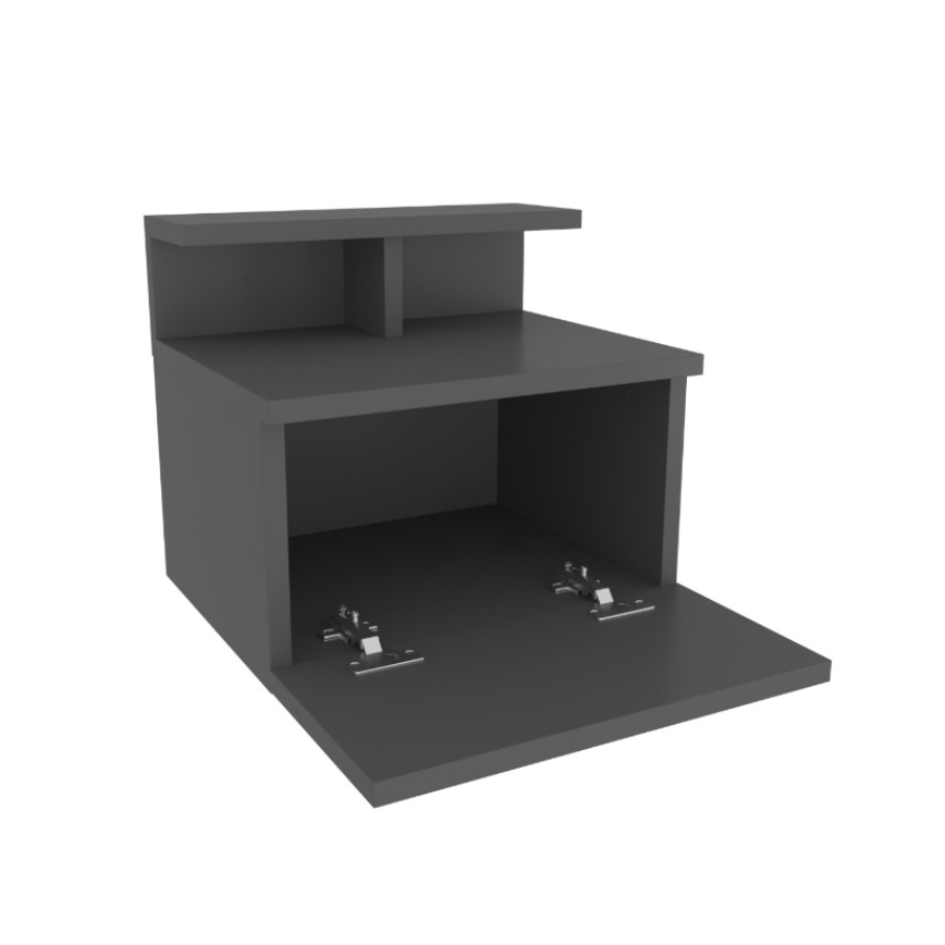 Нощно шкафче NOVEN антрацит