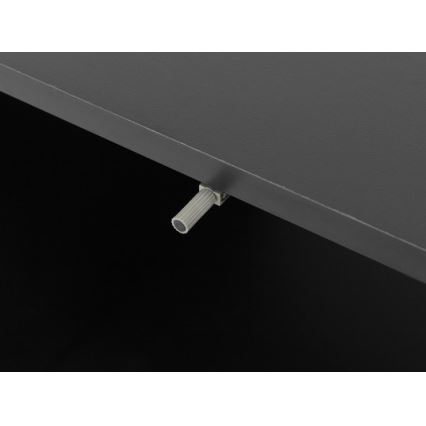 Нощно шкафче OVESSI 52x47 см черен/дъб артисан