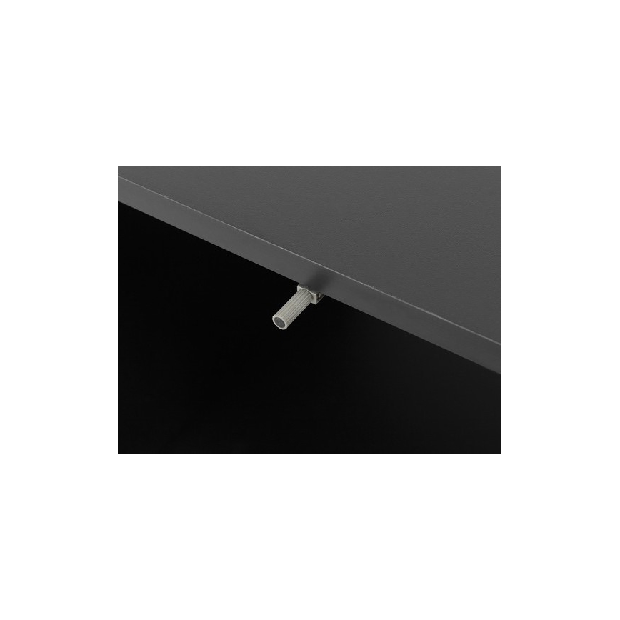 Нощно шкафче OVESSI 52x47 см черен/дъб артисан