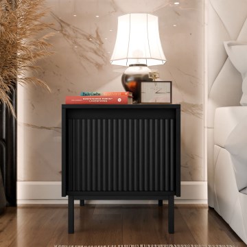 Нощно шкафче OZMI 50x45 cm черно