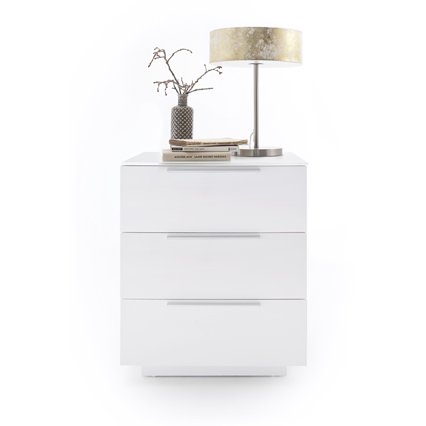 Нощно шкафче ROCKY XXL бяло