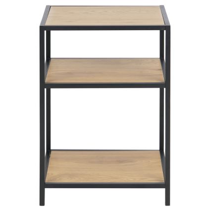 Нощно шкафче SARON дъб/черно