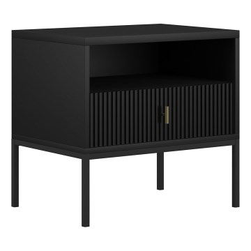 Нощно шкафче SUE черно