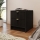 Нощно шкафче TIRENO 35x40 см черно