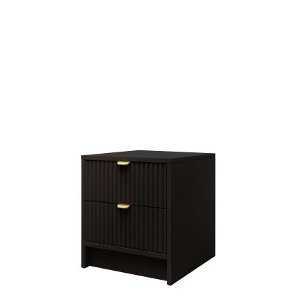 Нощно шкафче TIRENO 35x40 см черно