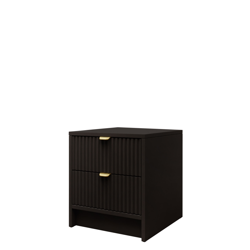 Нощно шкафче TIRENO 35x40 см черно