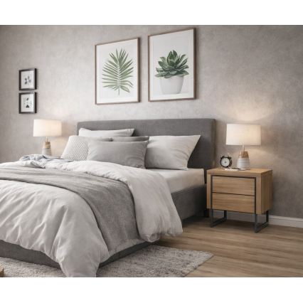 Нощно шкафче ZARINE, дъб