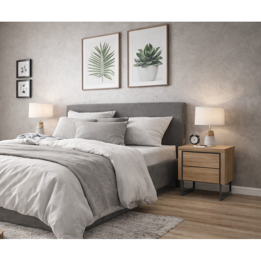 Нощно шкафче ZARINE, дъб