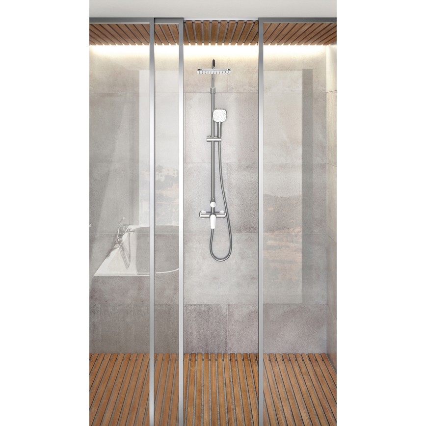 Novaservis - Душ комплект с кранче METALIA ECO лъскав хром