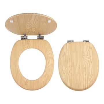 Novaservis - Тоалетна седалка SoftClose MDF/декор ясен