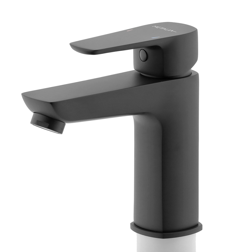 Novaservis - Кран за мивка METALIA ECO 15,2 см матов черен