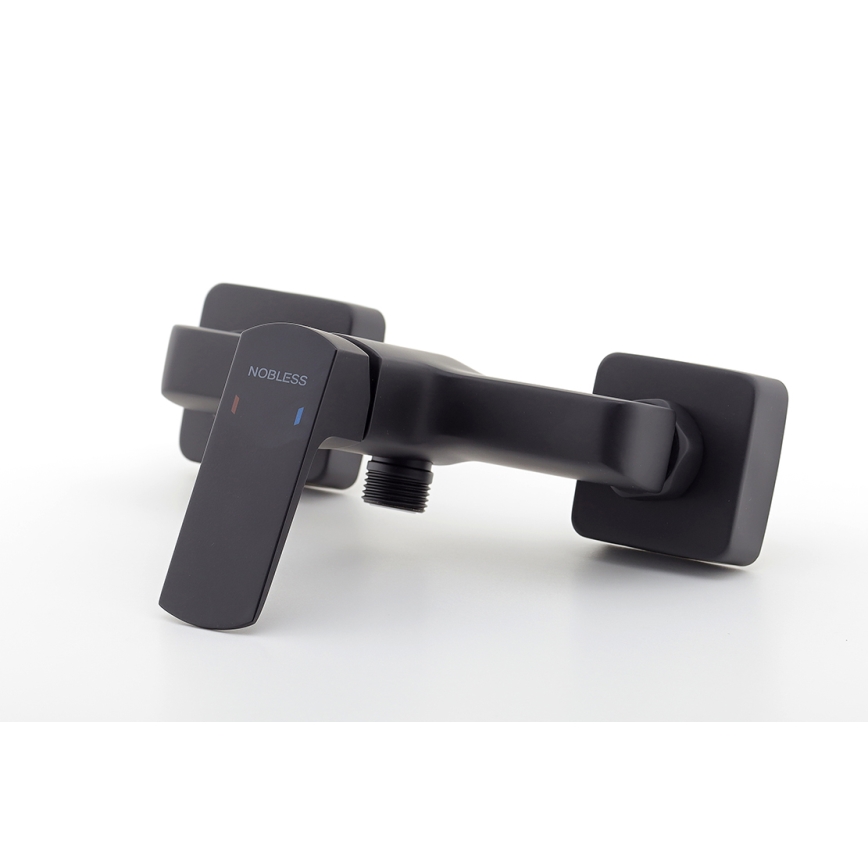 Novaservis - Кранче за душ NOBLESS EGO матов черен