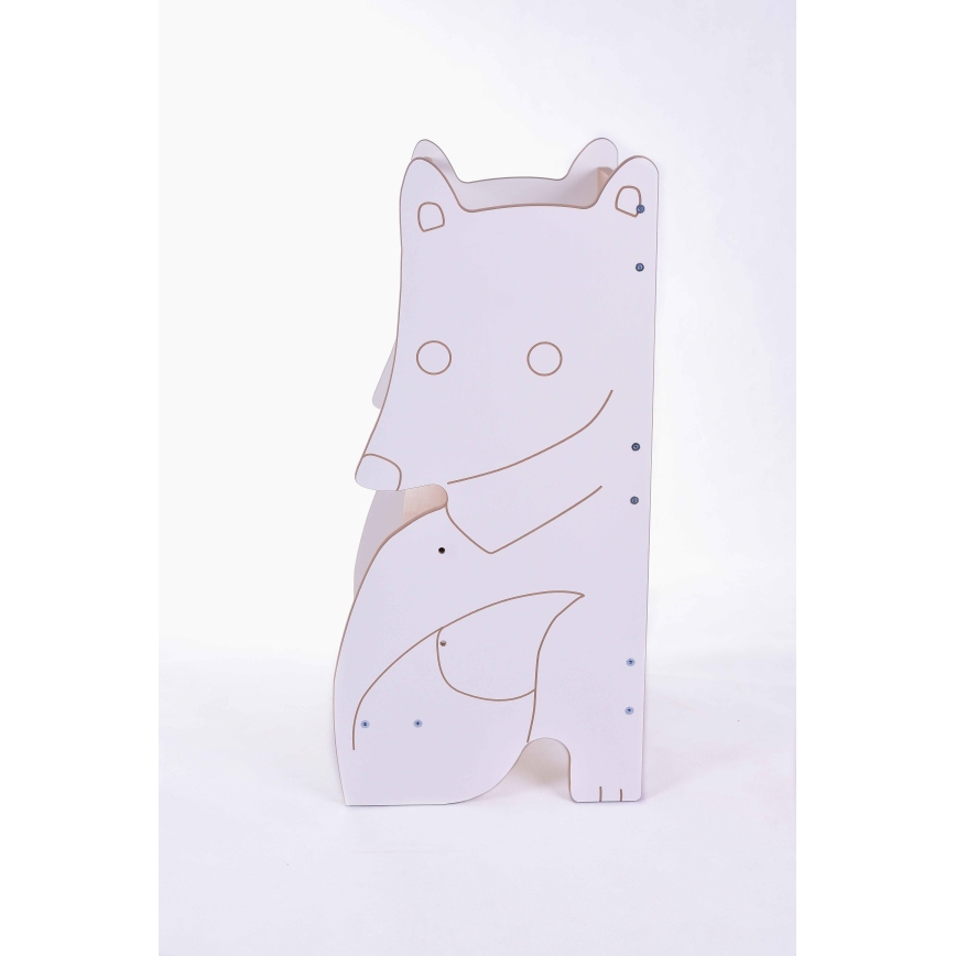 Обучителна кула FOX бяла/клен