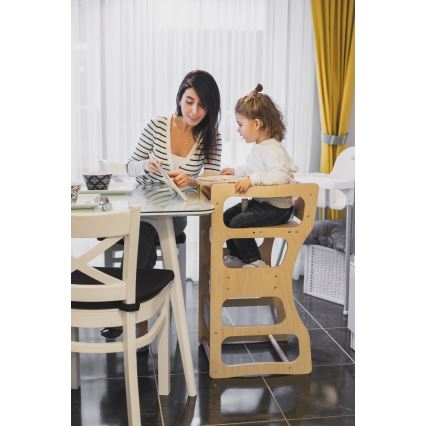 Обучителна кула TWINN 83x45 см кафява