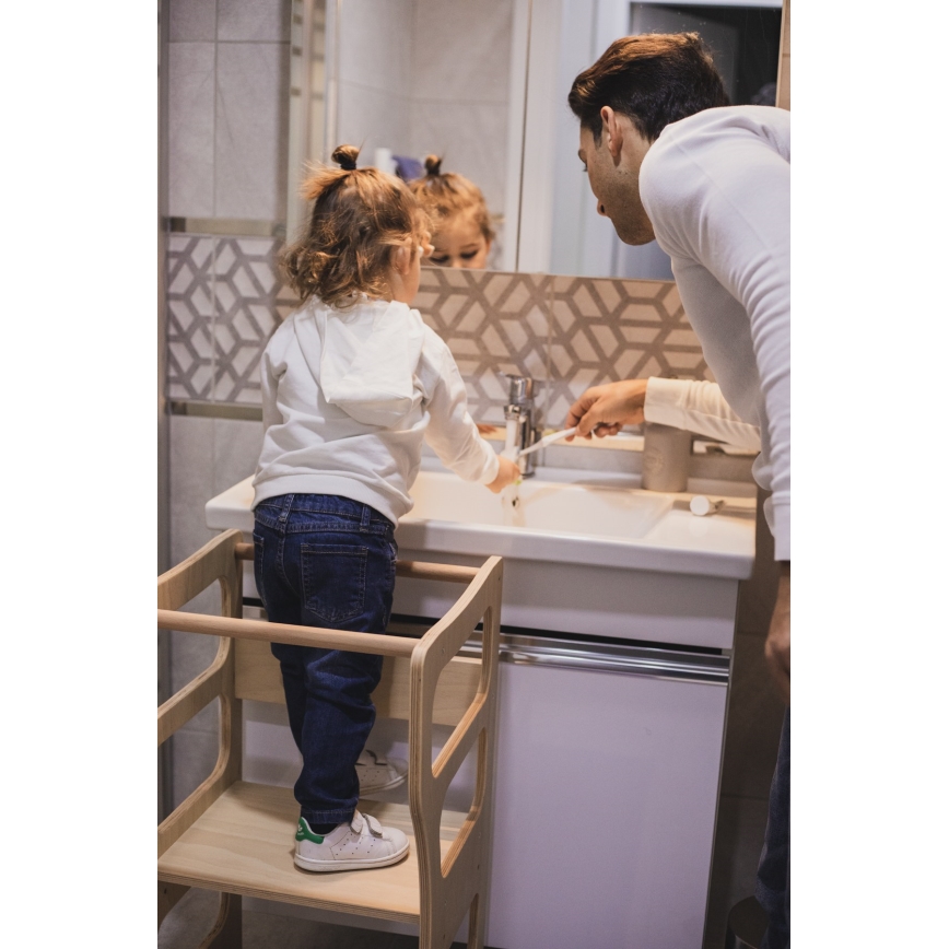 Обучителна кула TWINN 83x45 см кафява