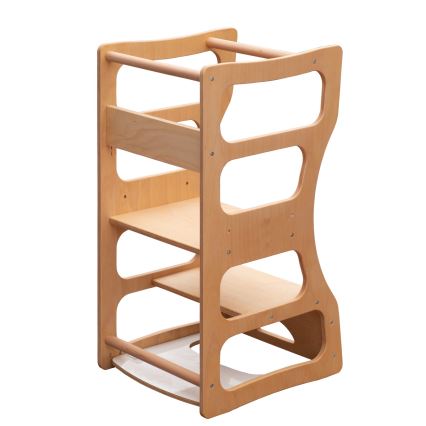 Обучителна кула TWINN 83x45 см кафява