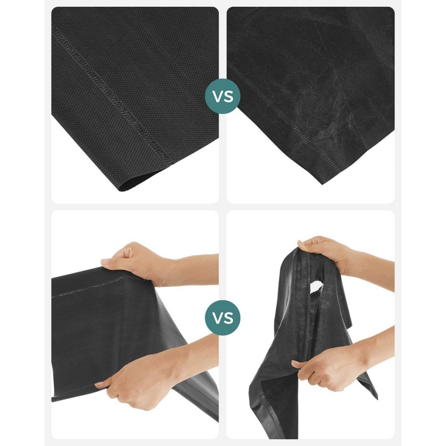 Обувен шкаф ALVORO, черен