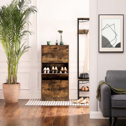 Обувен шкаф FIRA, кафяв