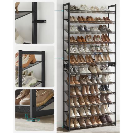 Обувница ALVORO, черна