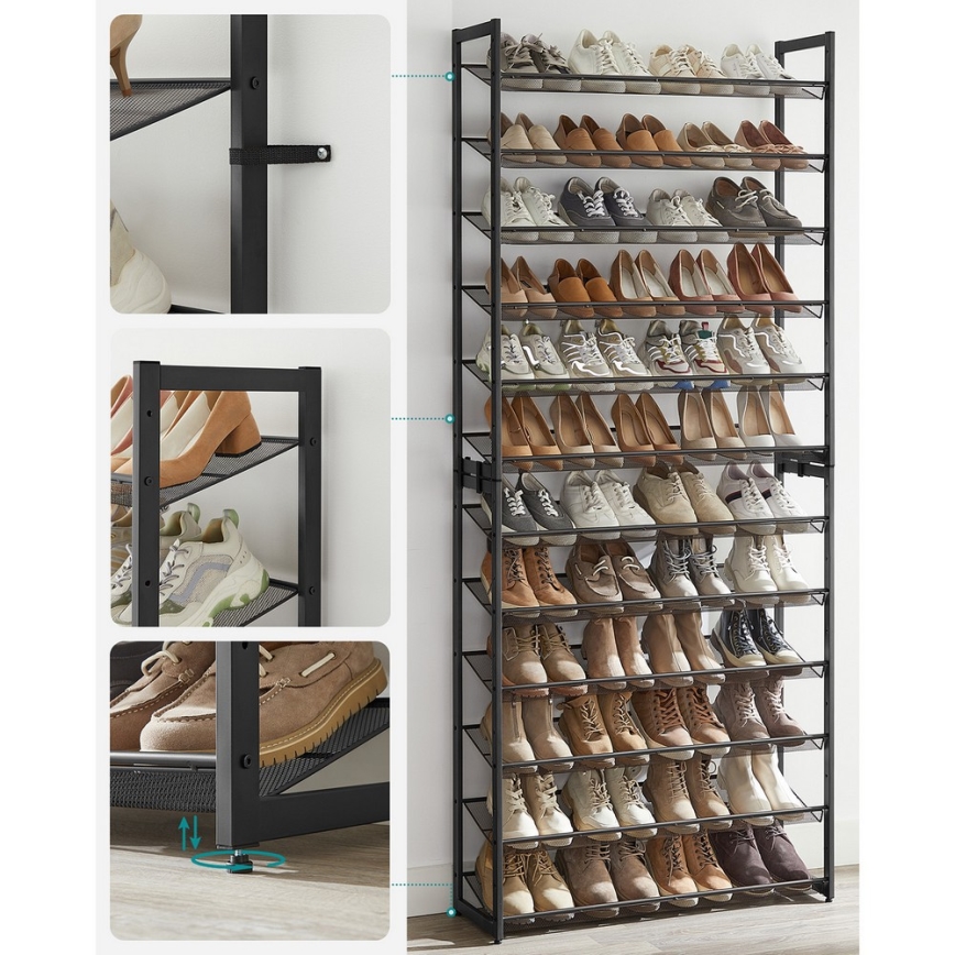 Обувница ALVORO, черна