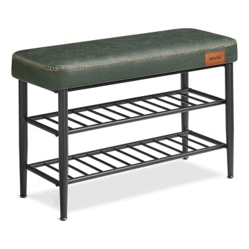 Обувница ANDOR зелена/черна