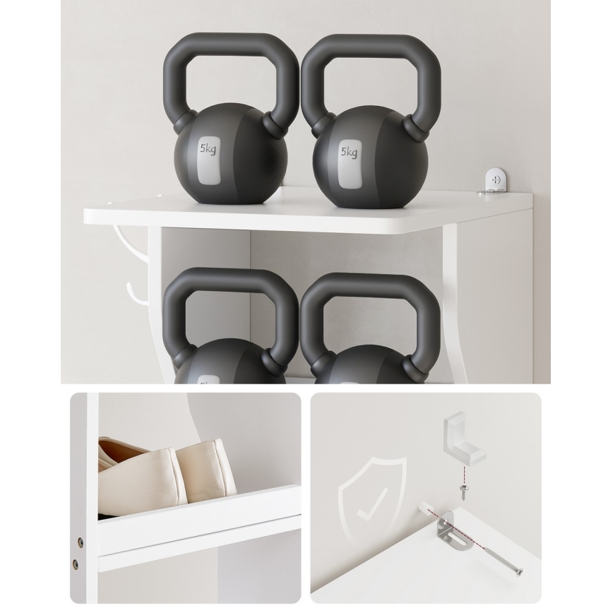 Обувница BOTARO бяла