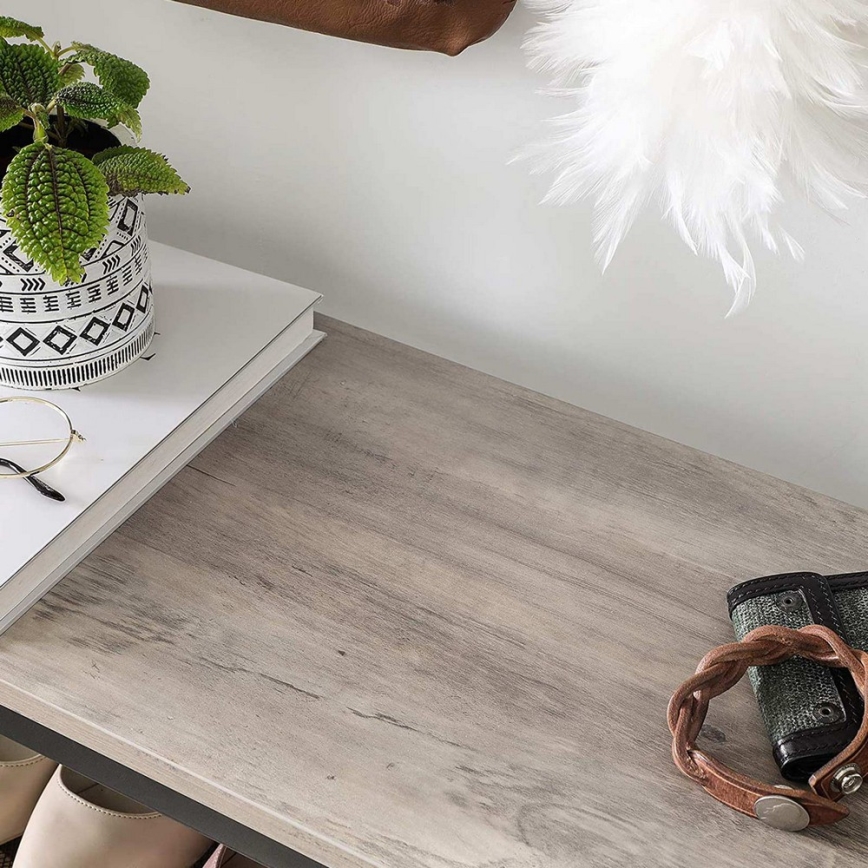 Обувница DAVOR сива/черна