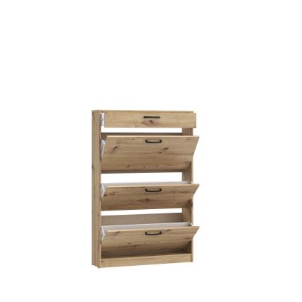 Обувница KAVI, дъб Artisan