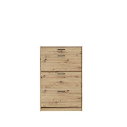 Обувница KAVI, дъб Artisan