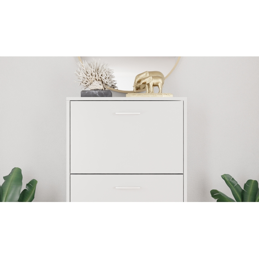 Обувница PIGO бяла