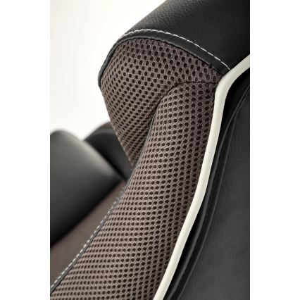 Офис стол HAME черен/сив