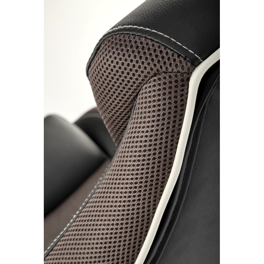 Офис стол HAME черен/сив