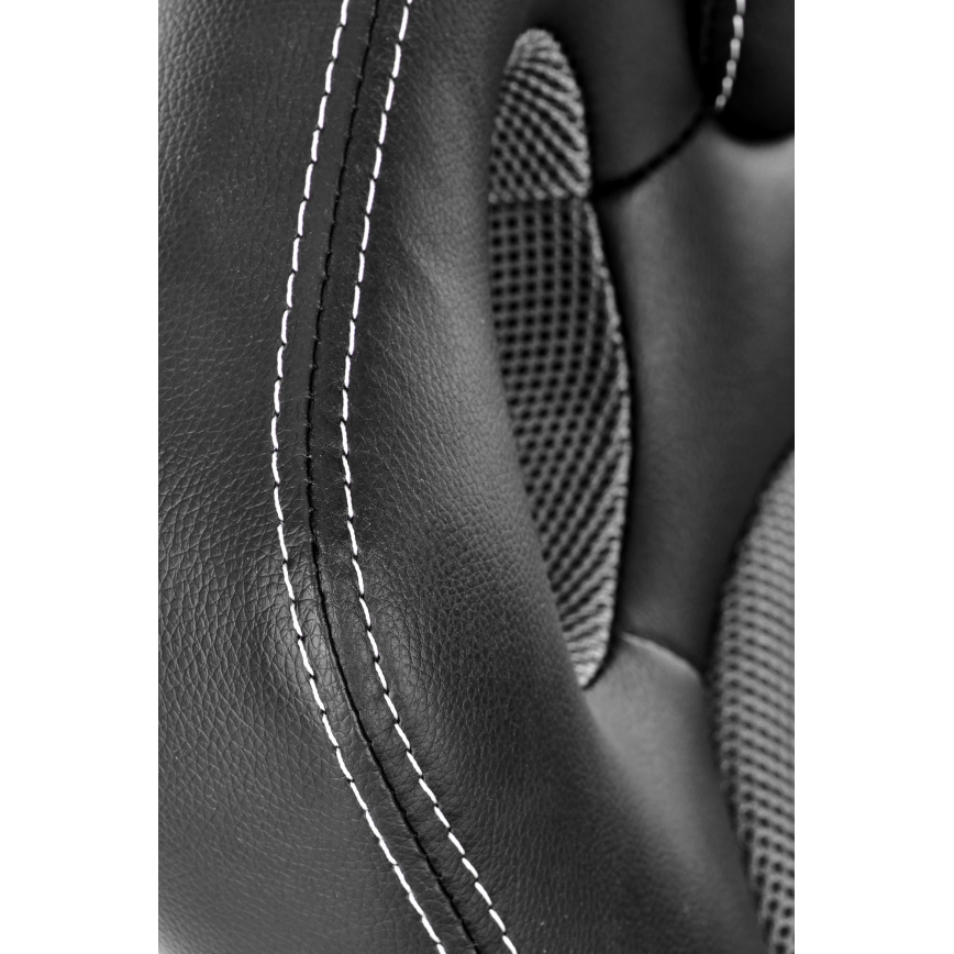 Офисен стол KENU черен/сив